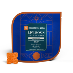 Live Rosin Delta-9 Gummies Blood Orange (Sativa)