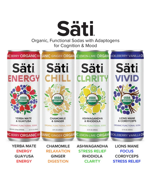 Sati Organic Sodas